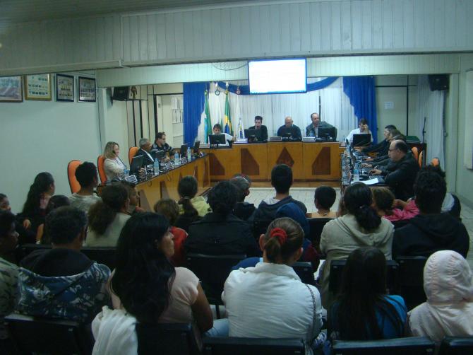 Destaques da sessão ordinária do dia 20 da Câmara de Vereadores de Laranjeiras do Sul.